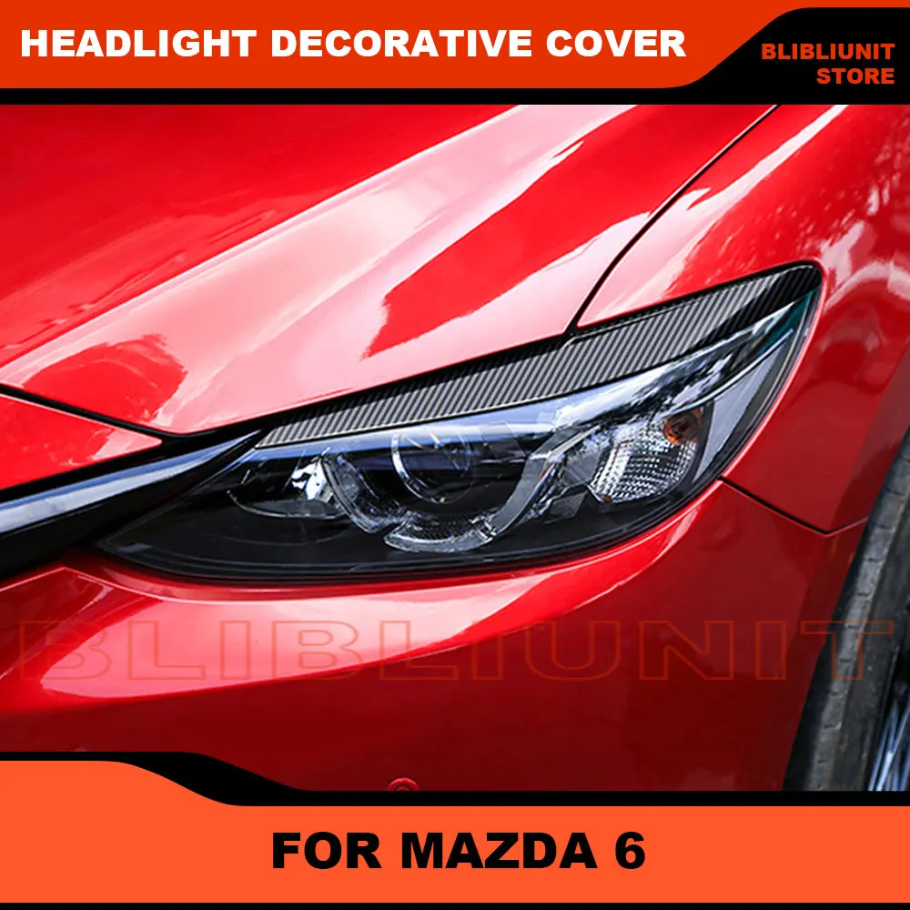 Для Mazda 6 M62017-2019 автомобильный Стайлинг ABS налобный фонарь декоративная крышка