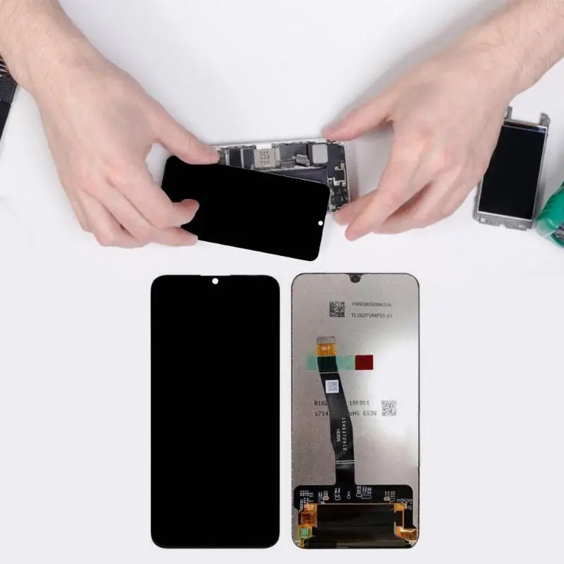 

LCD Touch Screen Flex Cable Digitizer Display Surface Screen Pixel Density 416 PPI Size 6.2 Inches for Huawei P Smart 2019
