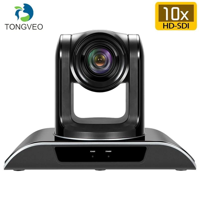 IP камера TONGVEO VHD103U PTZ HD 1080p с 10 кратным увеличением USB2.0 HDMI SDI выход видеокамера для