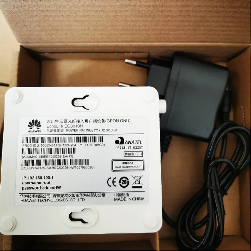 Новый XPON GPON ONU EG8010H без коробки и питания | Мобильные телефоны аксессуары