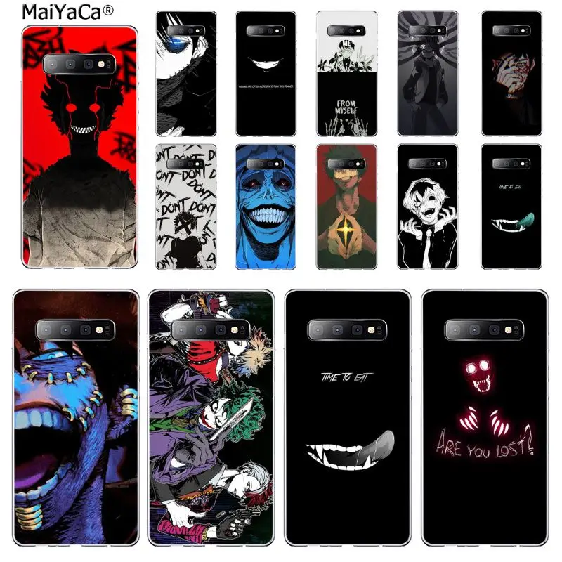 Мягкий черный чехол для телефона MaiYaCa Dark Anime Haise Sasaki Tokyo Ghoul boy Samsung S7 EDGE S8 S9 S10 S20 PLUS LITE
