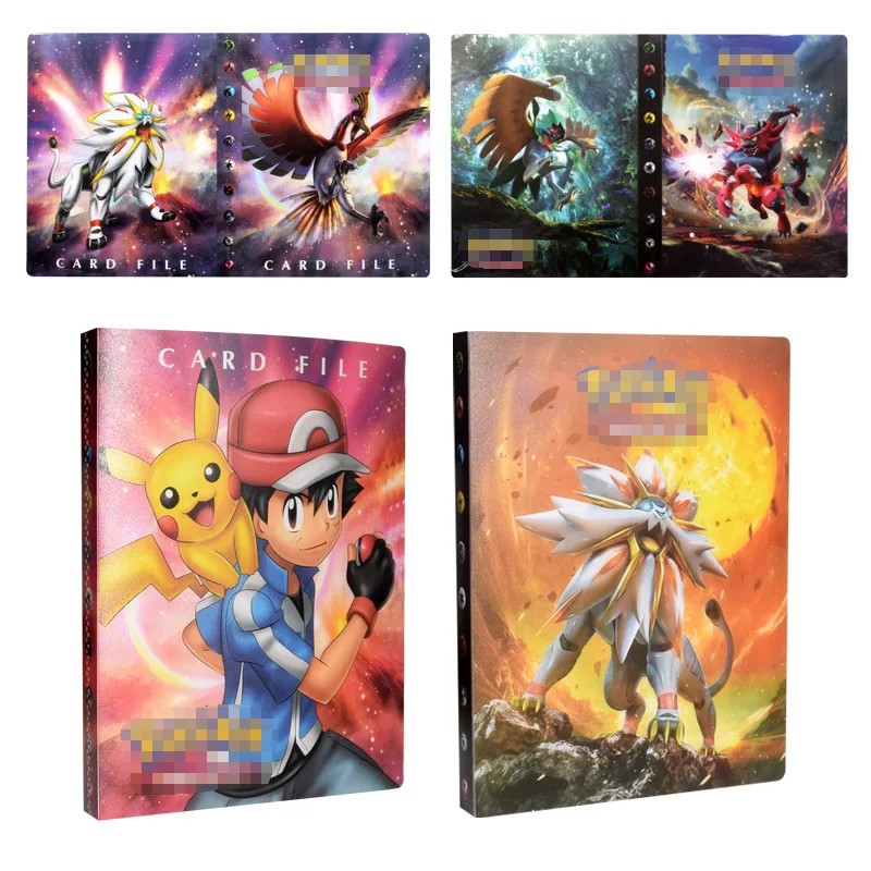 Takara Pokemon Card Album 112 240 карты Пикачу настольная колода игра игрушки PTCG аксессуары карты Коллекция Книга