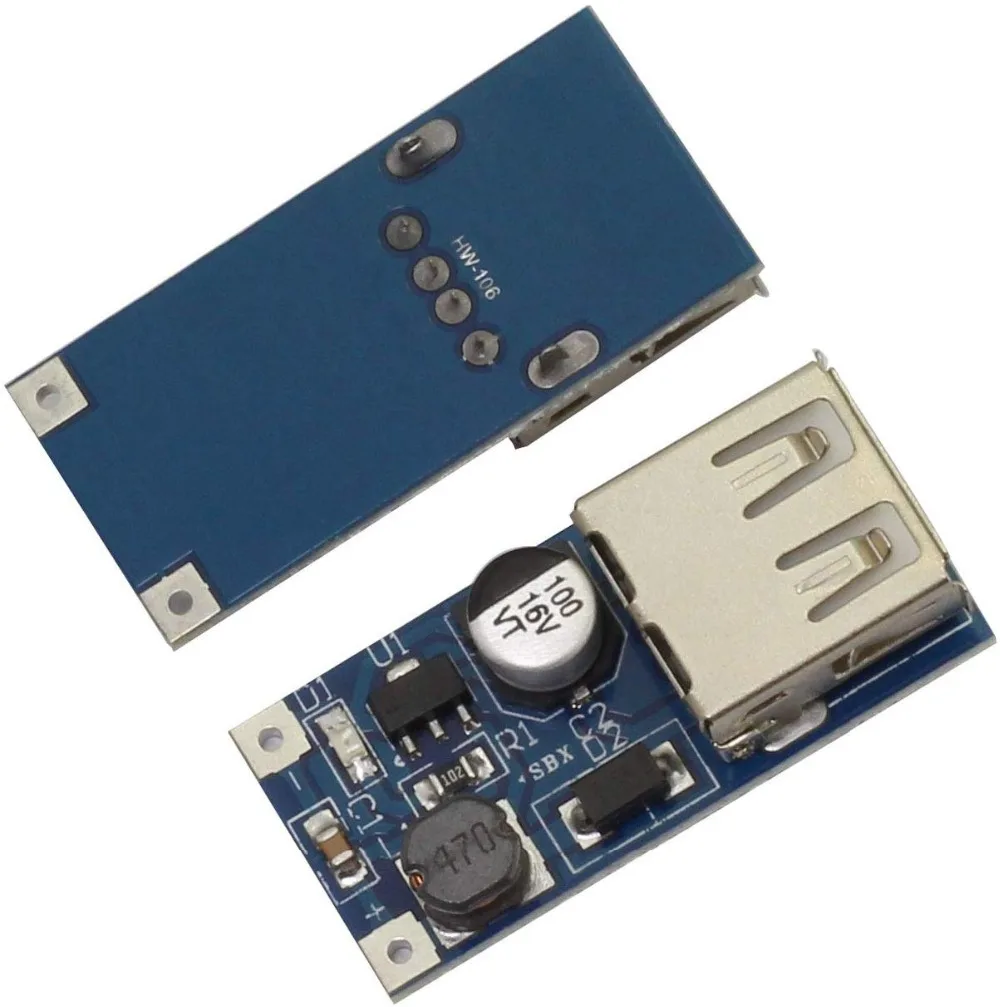 Cuburtas PFM Управление DC-DC конвертер Импульсный Повышающий Модуль 600MA USB Зарядное устройство 0,9 V-5 V 5V Питание модуль TE110