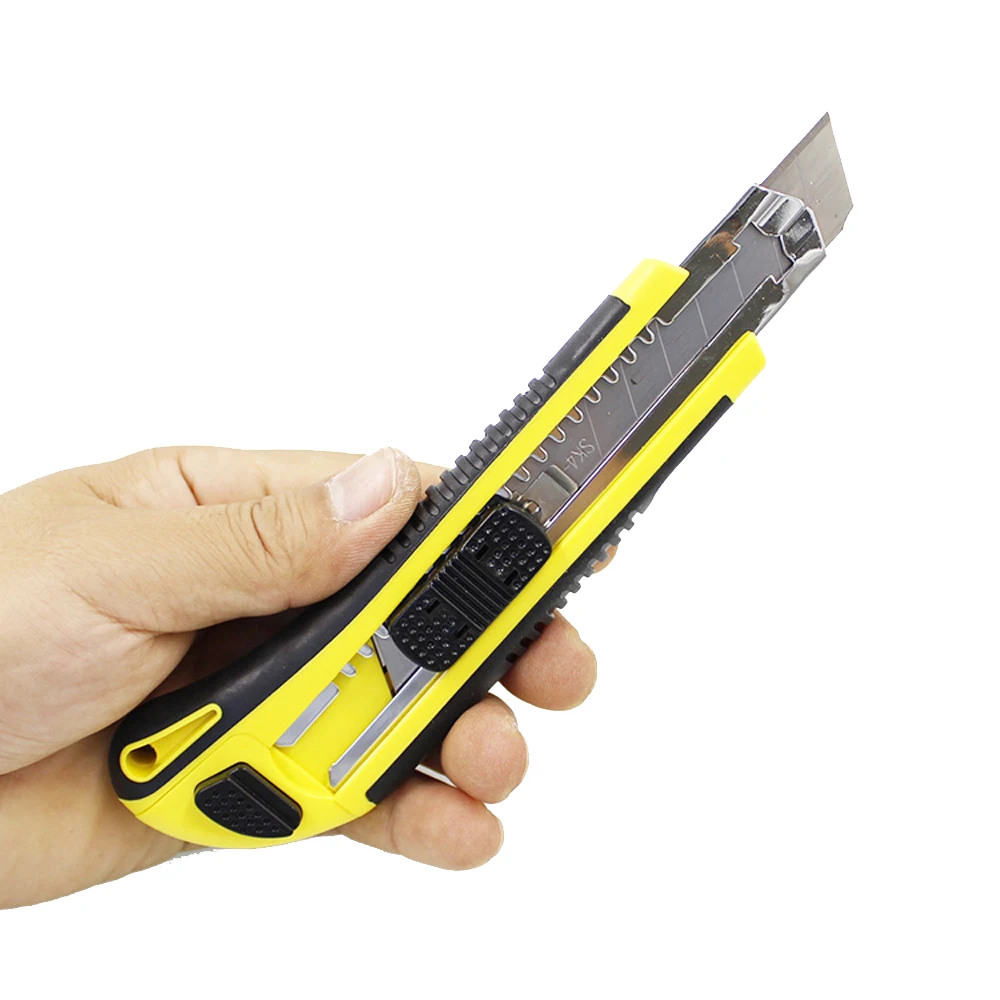 

Pro'sKit DK-2039 All-Inclusive Utility Knife Slide Snap Off Knife Retractable Knife Tools For Paper Box Cutter Office Supply