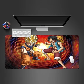 

Naruto And Dragon ball Japan Anime Laptop Gaming Mousepad Locking Edge Gaming mouse pad Anime Mousepad Mat Speed Tablet Mousepad