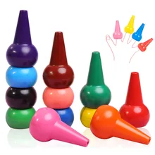 Нетоксичный безопасный цветной карандаш для детей, 3D пальчиковые принадлежности для рисования, детский сад, легко стирается, развивающий рисунок для детей