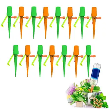 

HOT SALE 15Pcs Automatic Adjustable Plants Watering Spike Drip Irrigation Gardening Tools