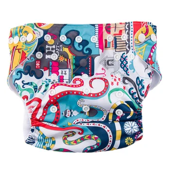 

1PC Adjustable Baby Diaper Learning Training Pants Leakproof Washable Diaper Breathable Diaper