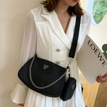 

2020 Women Crossbody Bag Causal Luxury Handbags Woman Bags Designer With Mini Pocket Luxury Brand Female Shoulder Messenger Bag