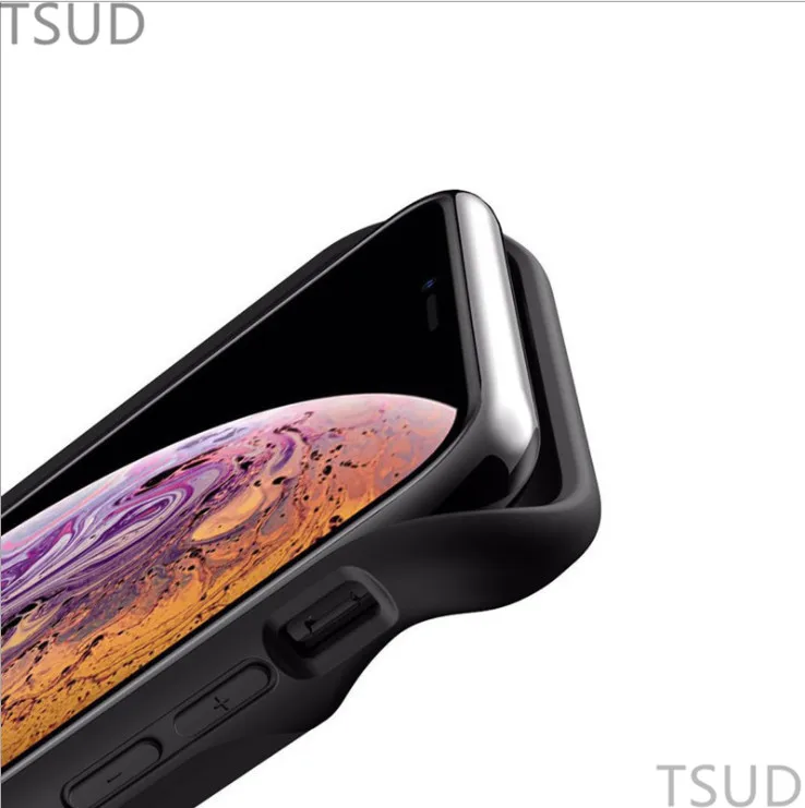 3200 мАч зарядное устройство чехол для iphone x xs противоударный внешний портативный беспроводной аккумулятор зарядный чехол для iphone x xs роскошный