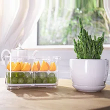 Контейнер для хранения пищевых продуктов пластиковые контейнеры для пищевых продуктов двухслойный морозильник холодильник безопасный сохранить свежесть SP99