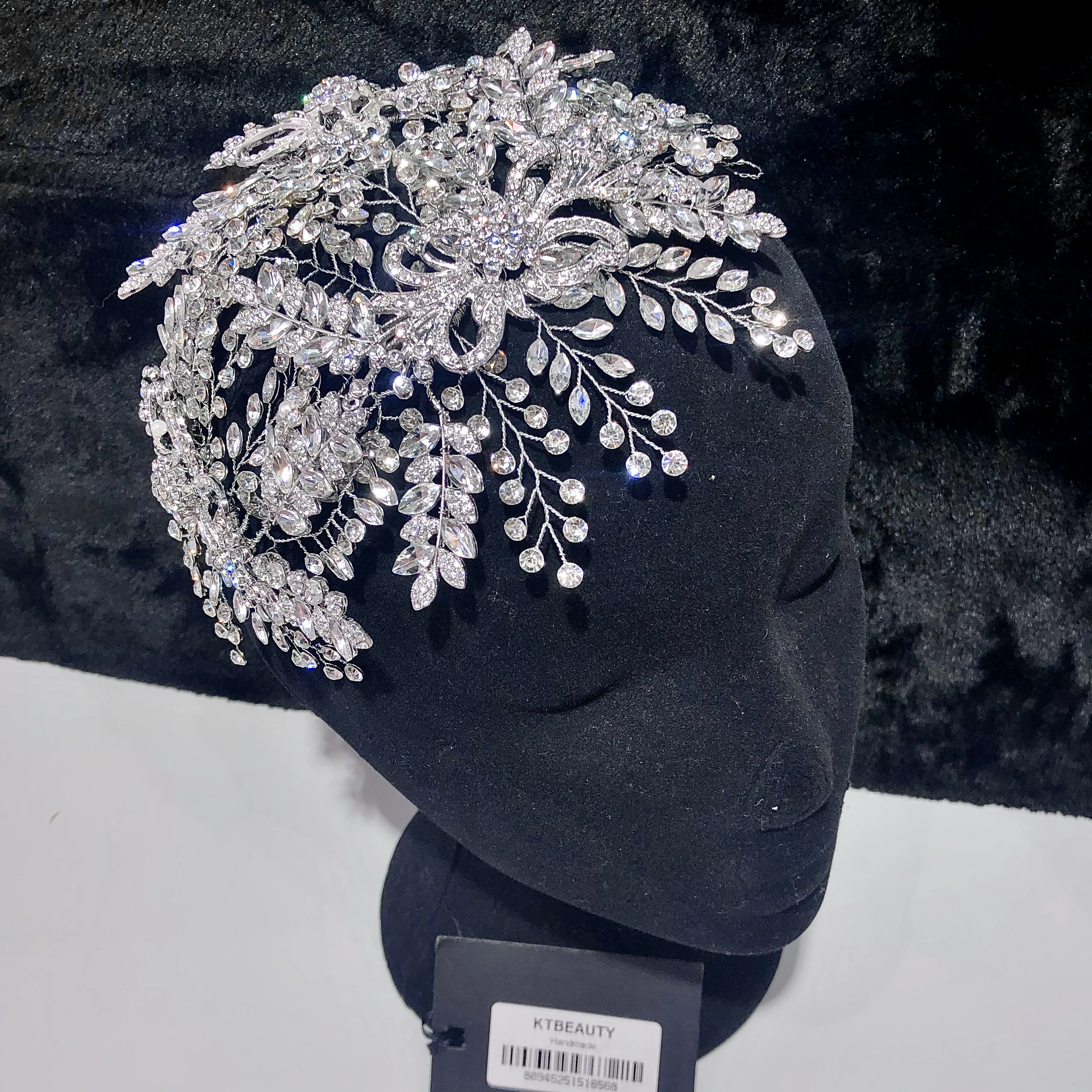 

Новинка, длинный головной убор на заказ, ручной работы, 2 вида конструкций, свадебная тиара, принцесса, свадебные аксессуары для волос, ювелирные изделия, диадемы, короны