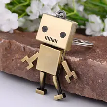 Подвижный робот автомобильный брелок Кольца авто брелок сумка Подвеска для BMW Audi Holden для Hyundai Peugeot smart Yamaha Citroen Fiat Keying