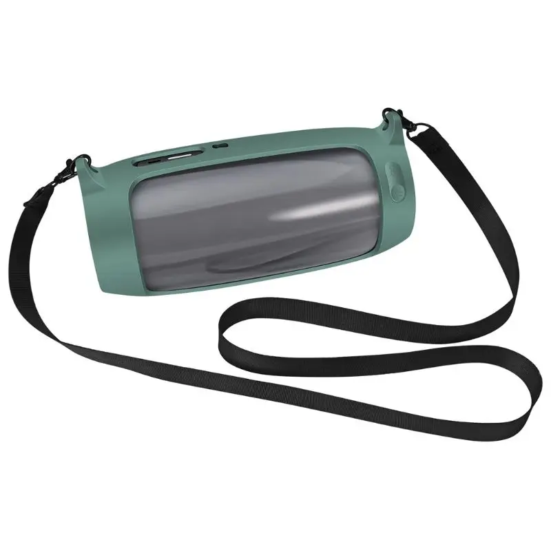 Силиконовый чехол с карабин с ремешком для J-B-L Pulse 4 Bluetooth