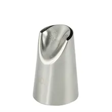 402L# Большой размер кольцо подсвечник из нержавеющей стали морщин носик для украшения кружева ленты выдавливать в цветочек пекарня, торт деко