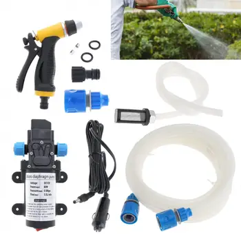 

DC 12V 80W Portable High Pressure Electric Car Washing Machine Washing Tool Kits