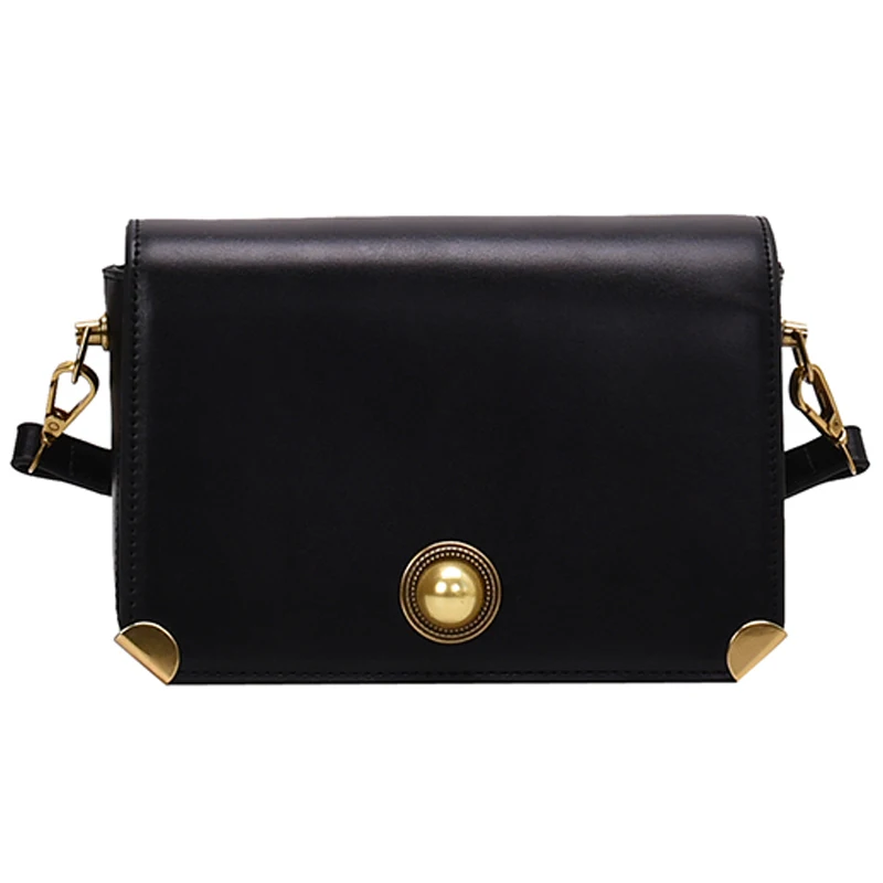 

iVog New Arrival Everyday Female Small Messenger Crossbody Handbag Fashion gg PU Black Hand Bags for Women 2019
