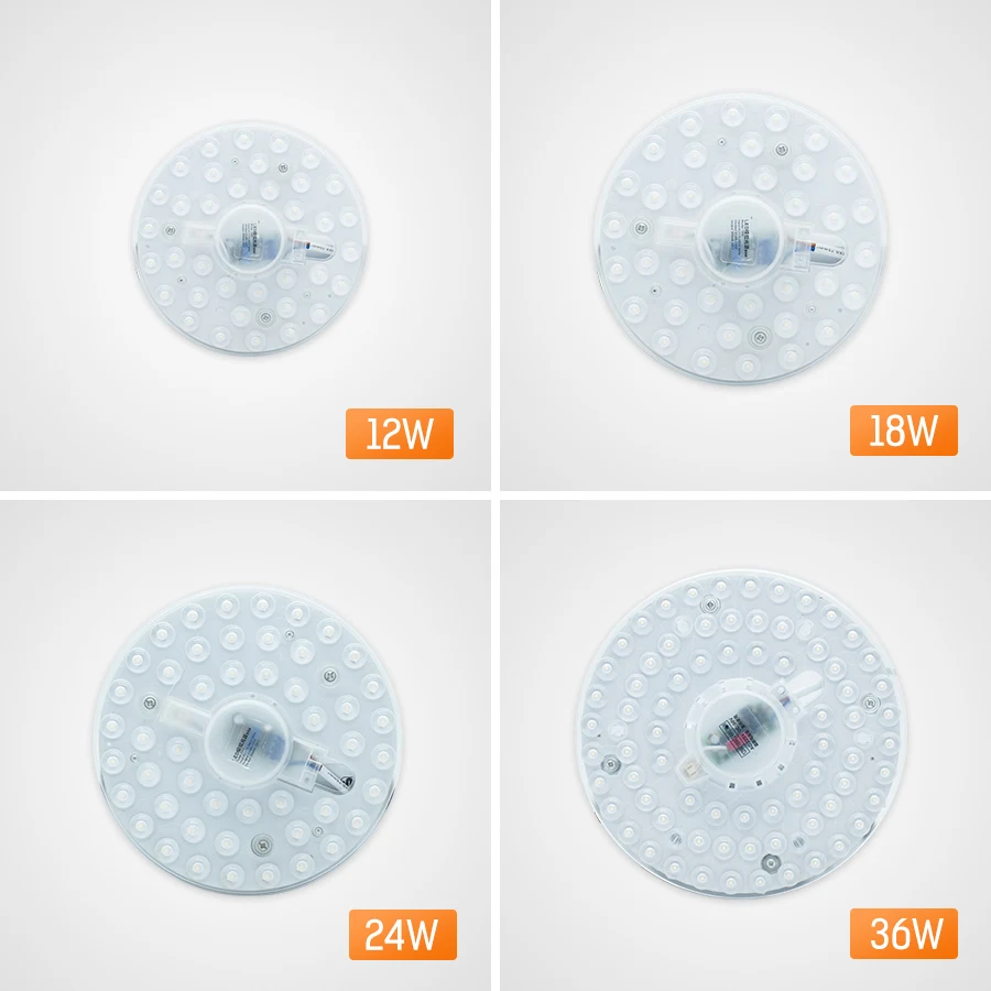 Kitchen LED Ceiling Lights Module AC220V DC90V 12W 18W 24W 36W LED Lampara Techo Source White Brightness Lustre Mutfak Lamp
