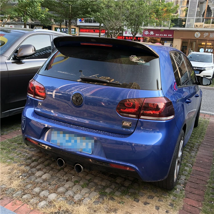 Спойлер для VW GOLF MK6 2011 2013 спойлер высококачественный из углеродного волокна