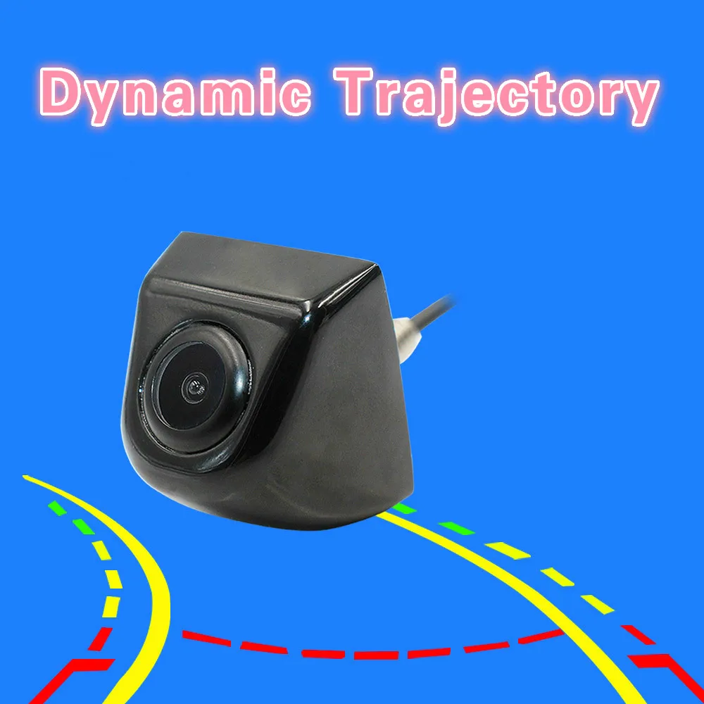 

AHD Car Reverse Backup Camera Night Vision Auto Parking Assistance with Intelligent Dynamic Trajectory Parking Line