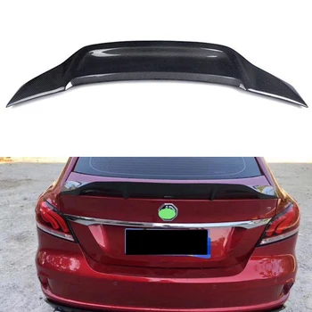 

For MG 6 spoiler 2017--2019 year rear wing Renntech style Sport body kit Accessories real carbon fiber