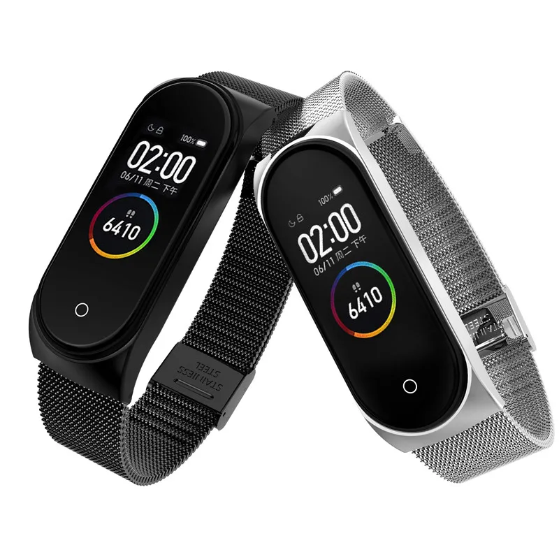 Matel ремешок для Xiaomi mi Band 4 сменный Xiao браслет 3 Универсальный новый бренд |
