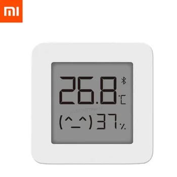 

XIAOMI Bluetooth Digital Thermometer 2 LCD Screen Digital Moisture Meter Wireless Smart Temperature Humidity Sensor No Battery