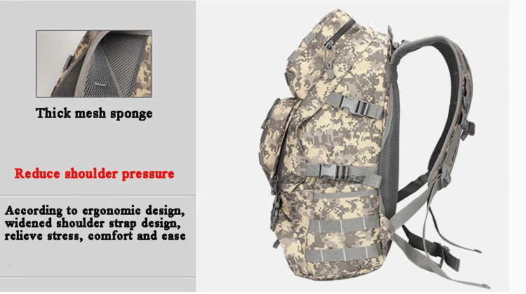 800D водонепроницаемый Оксфордский армейский тактический рюкзак, уличный охотничий альпинистский спортивный рюкзак, военная сумка, рюкзак для кемпинга