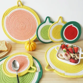 

4pcs/set Mats Pads Hanging Thermal Insulation for Kitchen, Food Background, Plate and Mat Placemat