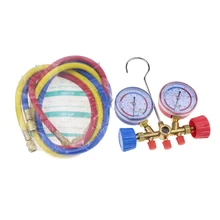 Холодильный манометр GT-536G для R22 R134A R407A автомобиль-состояние холодильные инструменты