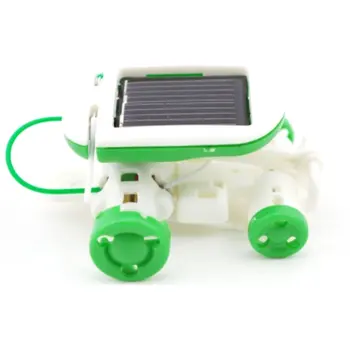

6 In 1 Solar Robot Model Kit Science Toys For Children Diy Assemble Airplane Boat Car Train Model Educational Gifts Toys