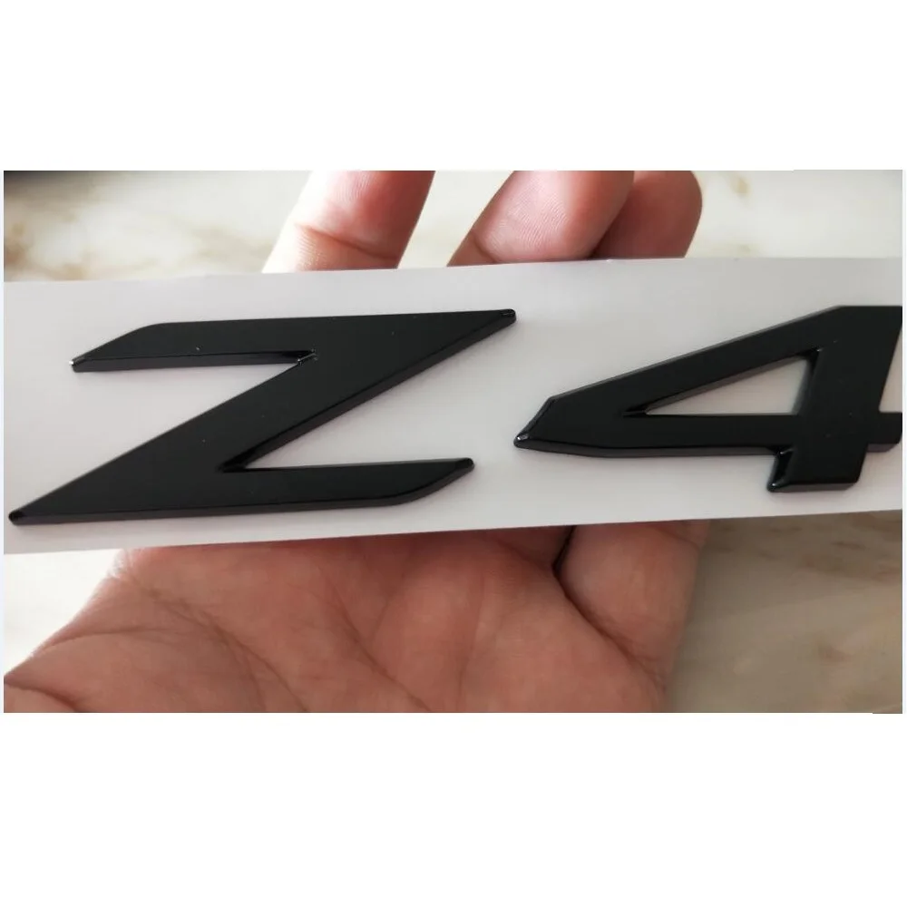 3D BMW Z4 Emblem Aufkleber - ABS Chrom Logo 130x30mm Für E85 E89 Kofferraum