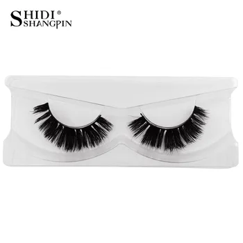

1 Pairs Eyelash 3D Mink Hair Eyelashes Cruelty free Lashes Handmade Reusable Natural Eyelashes Popular False Lashes Makeup 60#