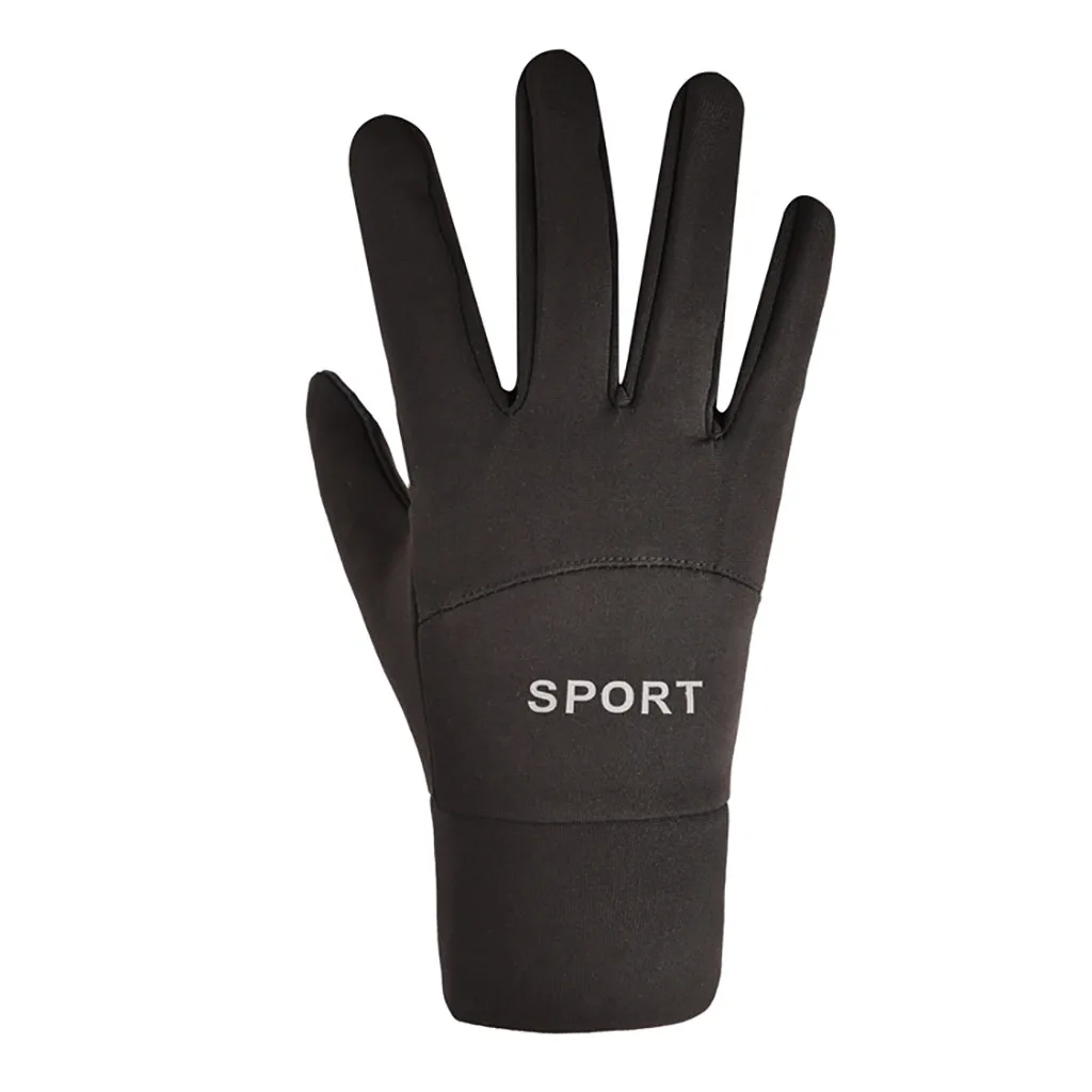 Модные мужские перчатки для вождения, сохраняющие тепло, ветрозащитные зимние спортивные перчатки для экрана, ветронепроницаемые антифризные перчатки ручной работы# YL5