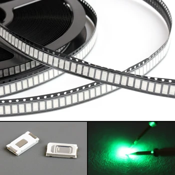 

Artudatech 500Pcs 5730 LED Green Light SMD SMT Super Bright Light Emitting Diodes Strip