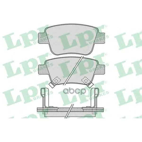 Колодки Тормозные Toyota Avensis 03/Corolla Verso 04 Задние Lpr 05p1113 Lpr арт. 05P1113