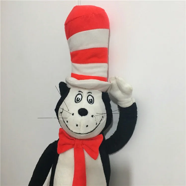20 &quotвысокое качество Оригинальные Плюшевые игрушки Dr. seuss cat в шляпе для детей