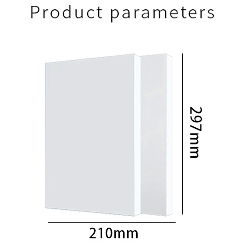 80g Imported White A4 Duplicating Paper 100 Pieces Of All Wood Pulp General Printing Paper Manufacturers Pulp Printing