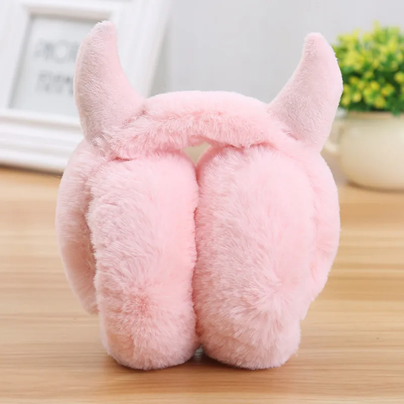 Pink 1 Складные кошачьи наушники с блестками для женщин и девушек, меховые плюшевые теплые наушники, повязка на голову с блестками, Мультяшные 3D наушники - Цвет: Pink 1