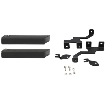 

LED Dynamic Turn Signal Light for Ford F150 Raptor Expedition Mark LT Black & Hood Hinges LED Work/Square Light Brackets