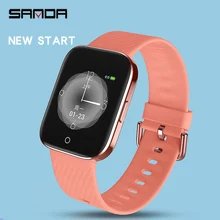 SANDA супер тонкие Смарт-часы для мужчин и женщин IP68 Водонепроницаемые спортивные Смарт-часы монитор сердечного ритма фитнес-браслет reloj Intelligente