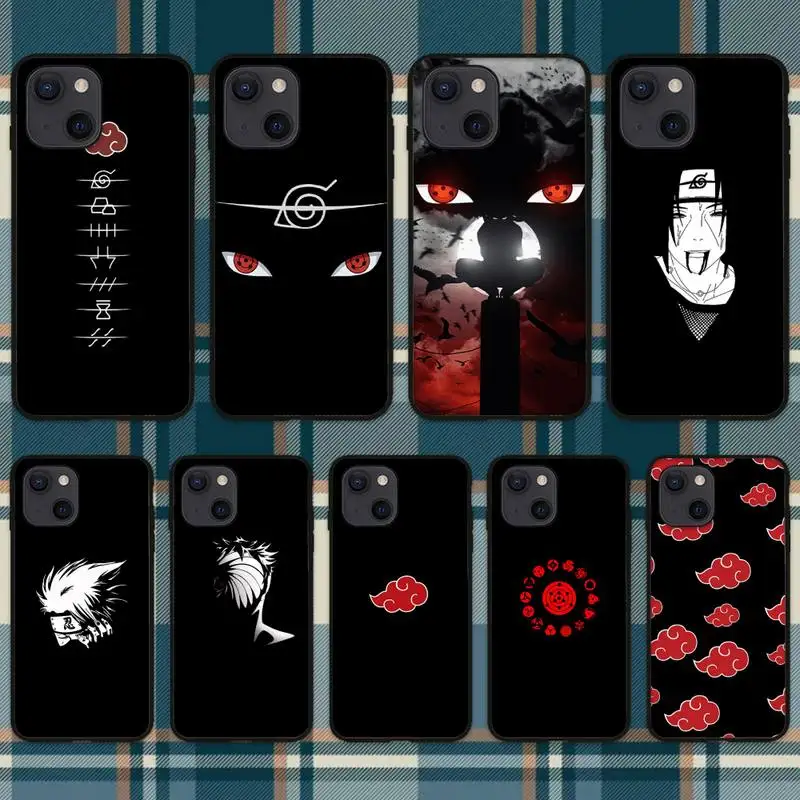 Чехол для телефона ZORORO аниме N-Narutos-akats∩ iPhone 11 12 Mini 13 Pro XS Max X 8 7 6s Plus 5 SE XR | Мобильные