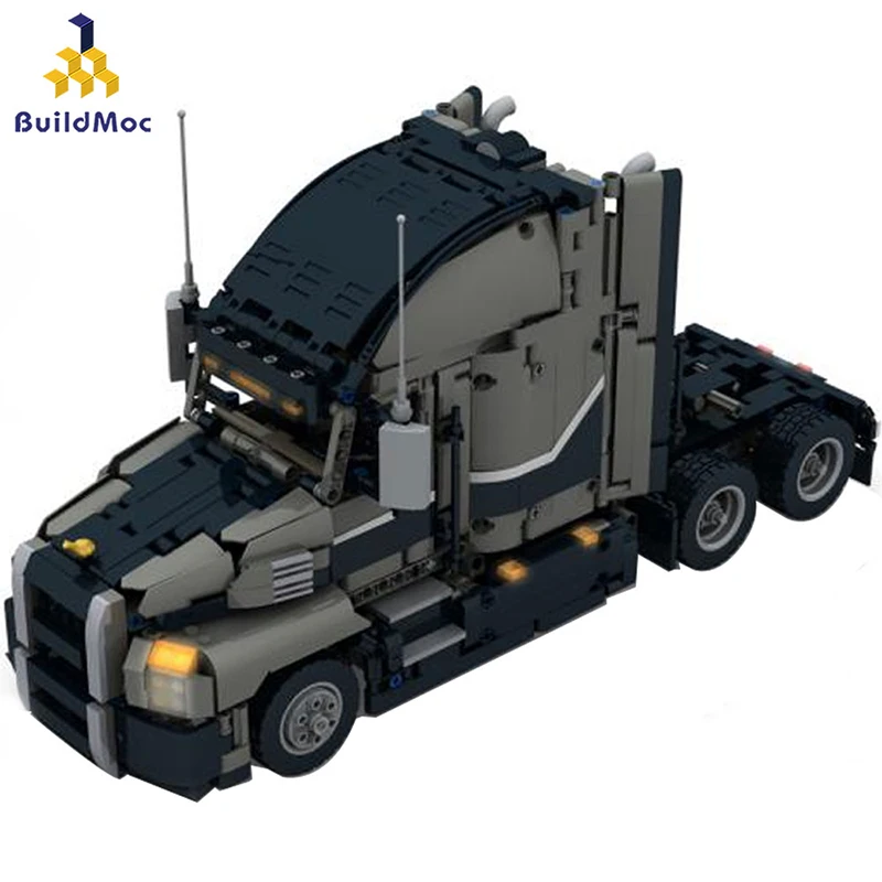 

BuildMoc 12660 Technic Engineering Dump Truck Building Blocks Vehicle Car Bricks Set Educational DIY Toys for Children Boys