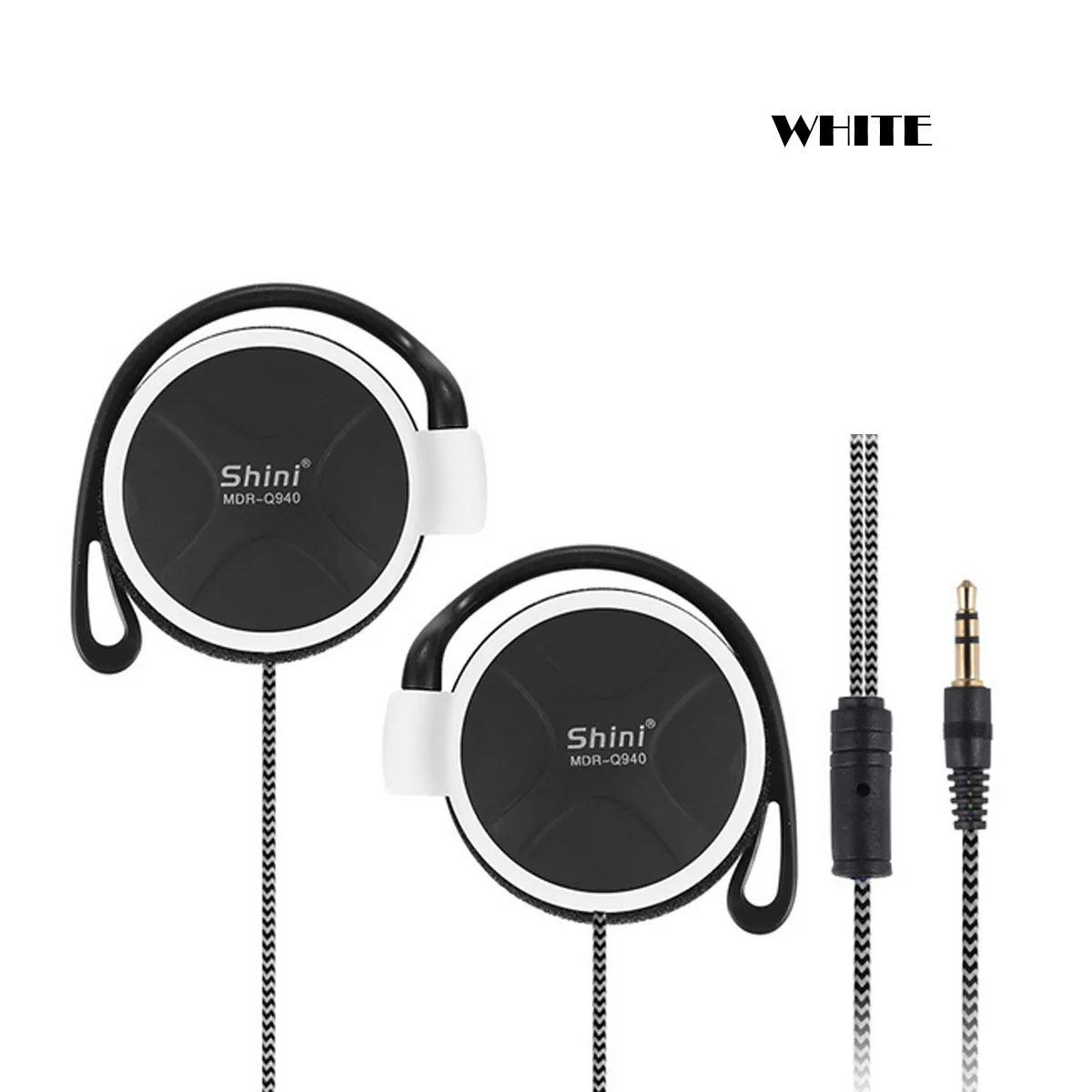 Наушники ShiniQ940 3 5 мм гарнитура EarHook наушники для MP3 плеера компьютера мобильного