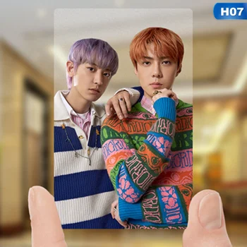 

Kpop EXO Groups Same SC Portray Photo Cards LOMO Cards BAEK HYUN CHAN YEOL DO SEHUN Postcards