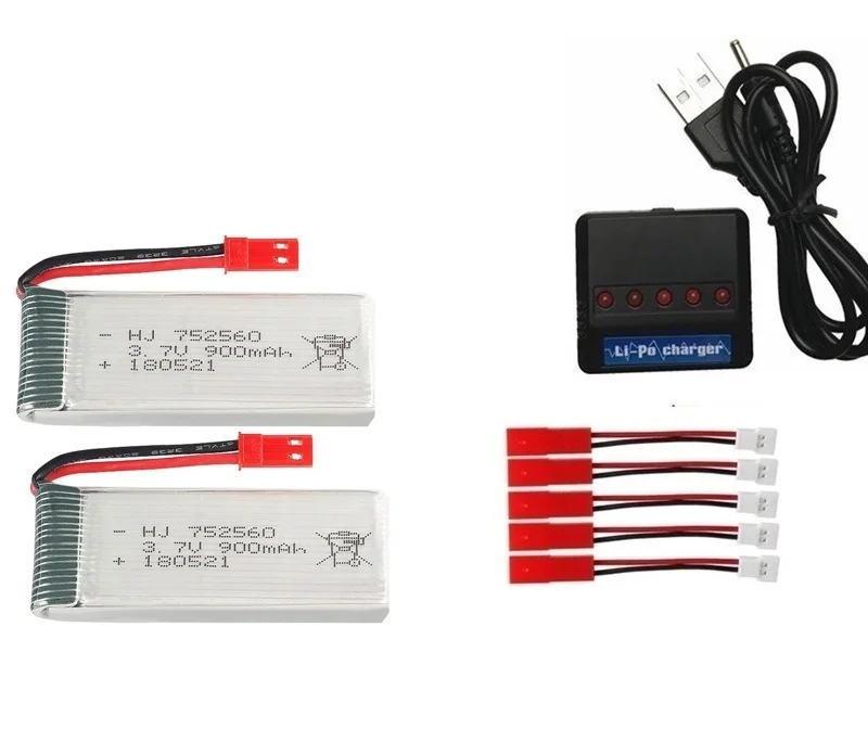 900mah 3,7 V lipo зарядное устройство для Syma X5 X5C X5SC X5SW 8807 8807W A6 A6W M68 Rc Quadcopter запасные части Аксессуары Rc дроны - Цвет: Blue