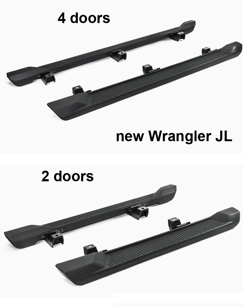 Новое поступление боковая подножка для Jeep Wrangler JL 2 или 4 двери оригинальный стиль