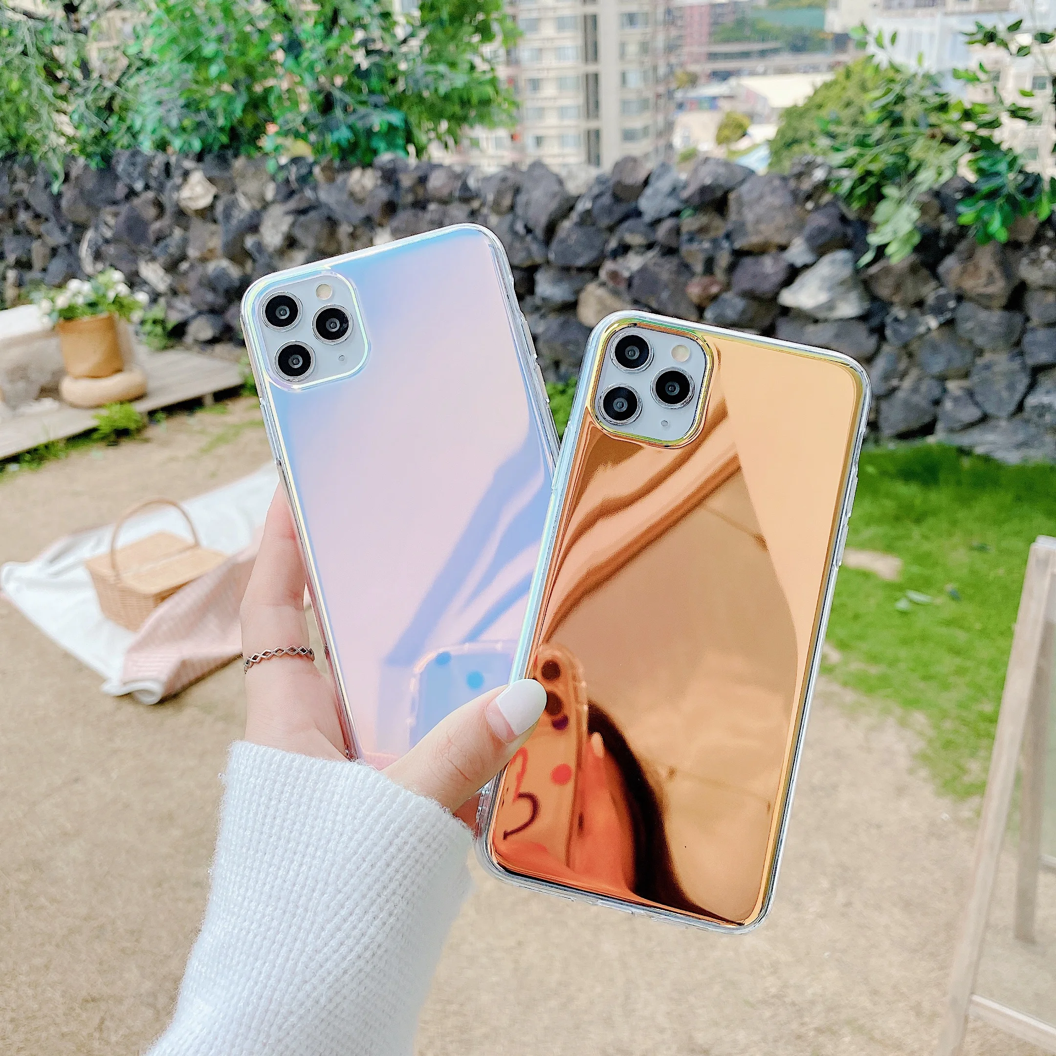 Силиконовый чехол с гальваническим покрытием для iPhone 11 Pro Max 7 8 Plus XS MAX XR X SE 2020 |