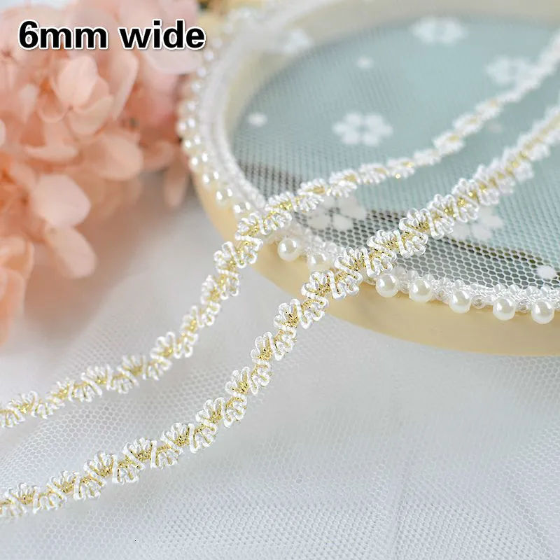 Spandex Gold Elastic Lace Ribbon DIY Trendy Hat Headdress Bracelet Anklet Necklace Making Decoration Swimsuit Bra Sexy Trim lace ribbon lace garment accessories lace sewing supplies lace decoration lace accessories lace sewing accessories