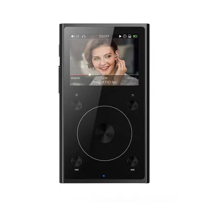 FiiO X1 2nd X1II X1K поколение X1 обновленная версия ЦАП Loseless MP3 Bluetooth 4,0 Hifi портативный музыкальный плеер MP3 - Цвет: Black